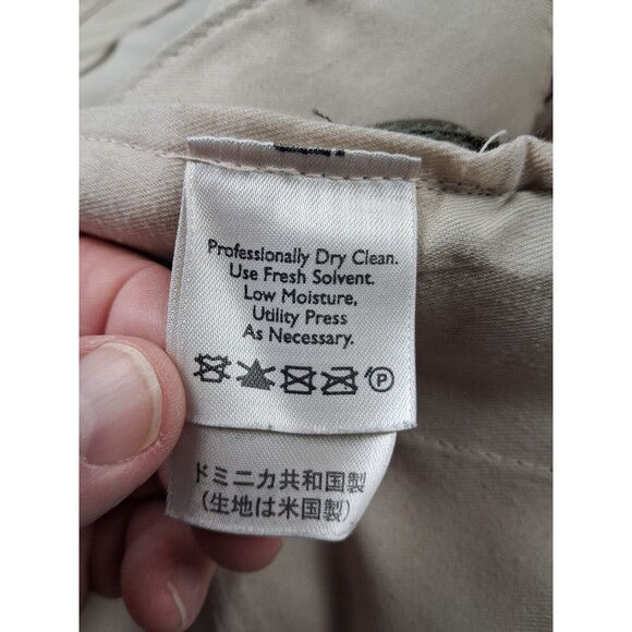 Eddie Bauer Men’s Stretch Waist Dress Pants 36x26 Wool Forest Green - Picture 8 of 13